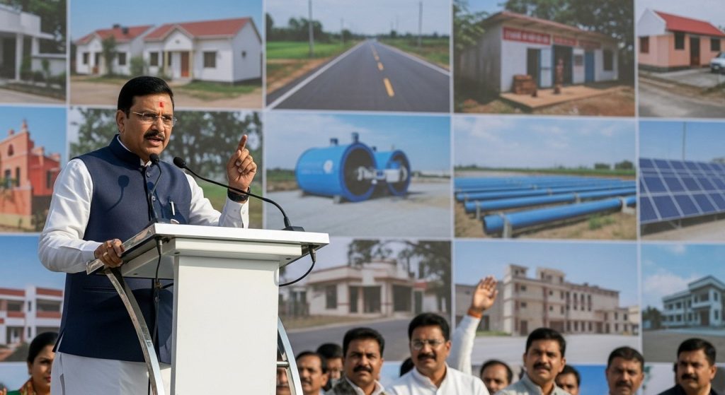Minister AK Sharma's Double Attack in Raebareli: Unveils 100 Schemes and Slams Rahul-Akhilesh