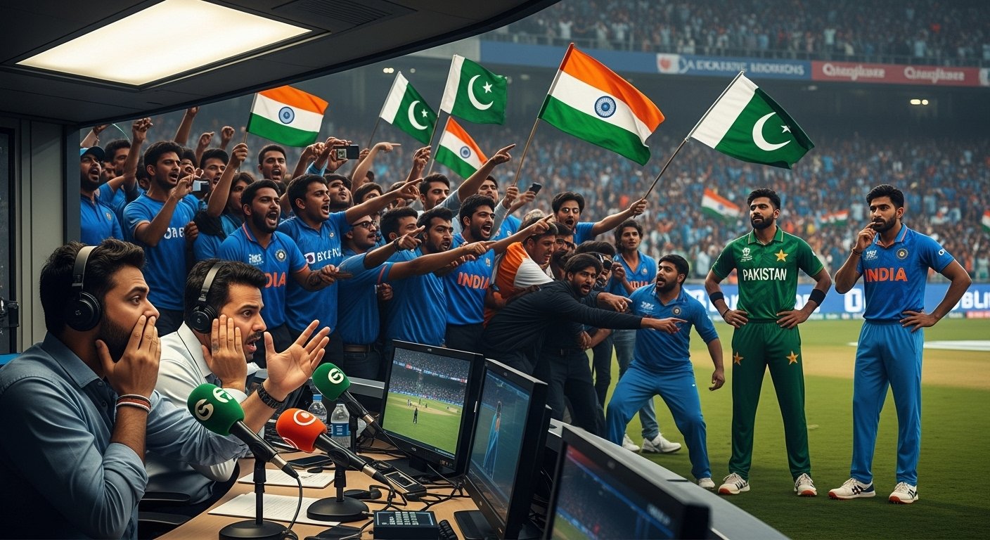 लाइव कमेंट्री में शर्मनाक भूल: पाकिस्तानी खिलाड़ी को बताया टीम इंडिया का कप्तान, देशभर में मचा बवाल