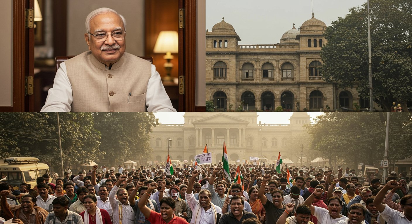 उत्तर प्रदेश: जब सांसद-विधायकों को मिलती लाखों की पेंशन, तो कर्मचारियों को क्यों ‘टेंशन’? कर्मचारी परिषद का ऐलान- नए साल में करेंगे आंदोलन