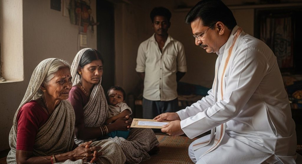 Yogi's Minister Meets Family of Dalit Hariom, Mob Lynching Victim; 14 Lakh Aid; Assures Meeting with CM