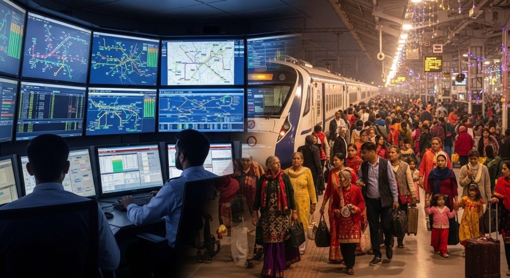 Railways' Special Monitoring for Diwali-Chhath: Train Delays Under 3 Hours, 5 Million New Passengers Added in Two Years