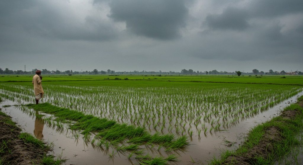 Retreating Monsoon's Fury in UP: Record Rain Destroys Paddy Crop; Warning in These Districts Till Oct 7