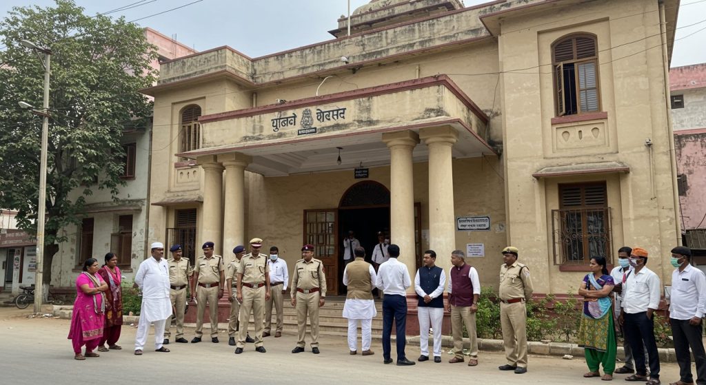 Moradabad: Crisis Looms Over SP Office! Admin Prepares Takeover After Allotment Cancelled, Notice Period Ends.
