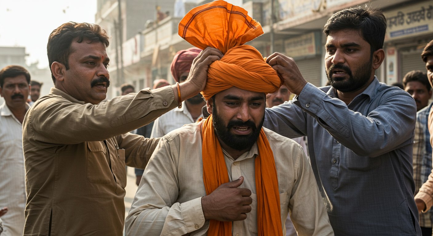 मुरादाबाद: गाली का विरोध करने पर दो भाइयों पर हमला, पगड़ी खींची और आरोपी ले गया अपने घर, पिछले साल से चला आ रहा था विवाद