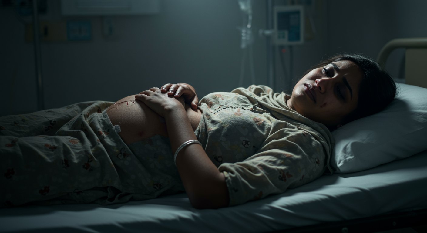 मुरादाबाद: पति ने गर्भवती पत्नी के पेट में घोंपा चाकू, गर्भ में पल रहे शिशु की मौत, मां की हालत गंभीर