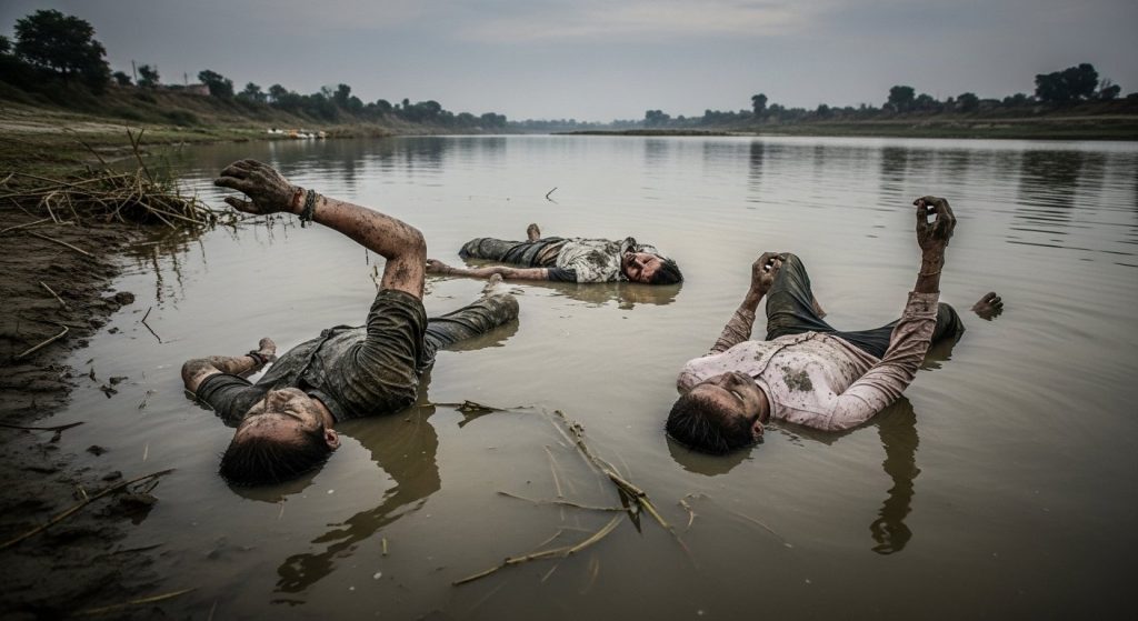 Agra: Bodies with 'Mud in Stomachs' Found in Utangan River; Rigor Mortis Reveals True Cause of Death, Sparks Sensation in Area