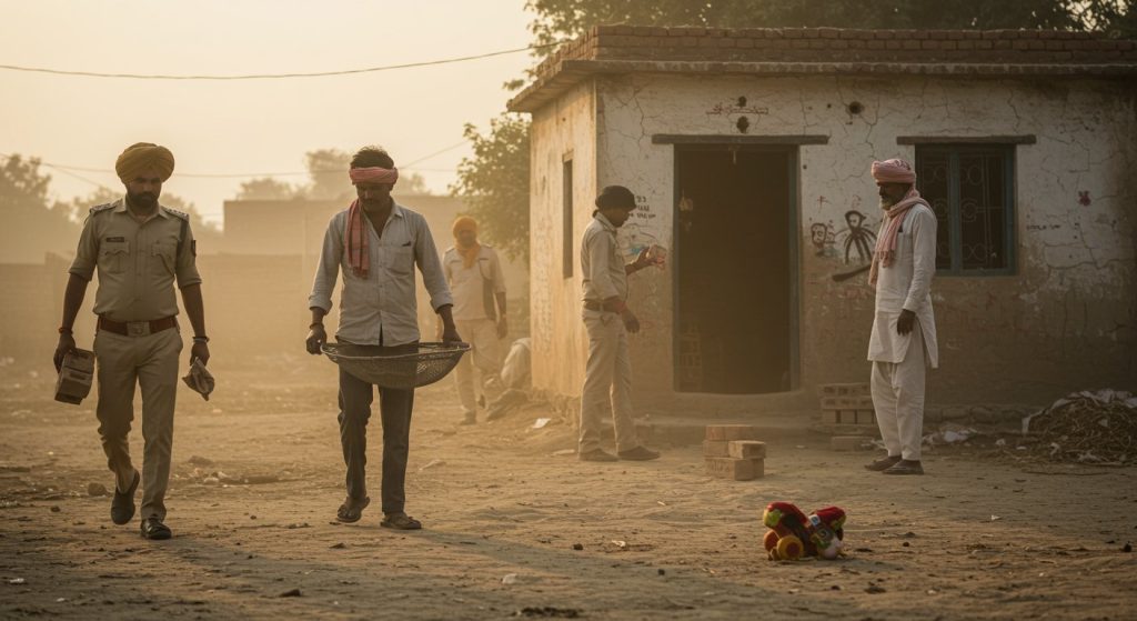 Sensation in UP: Disabled couple and 2-year-old innocent girl brutally murdered; Police nab killer posing as a laborer.