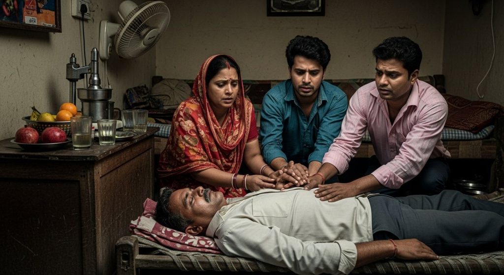 UP: Juice Vendor Murdered, Wife Mistook Gunshot Sound for Fan Condenser Bursting, Family Believed It Was a Heart Attack