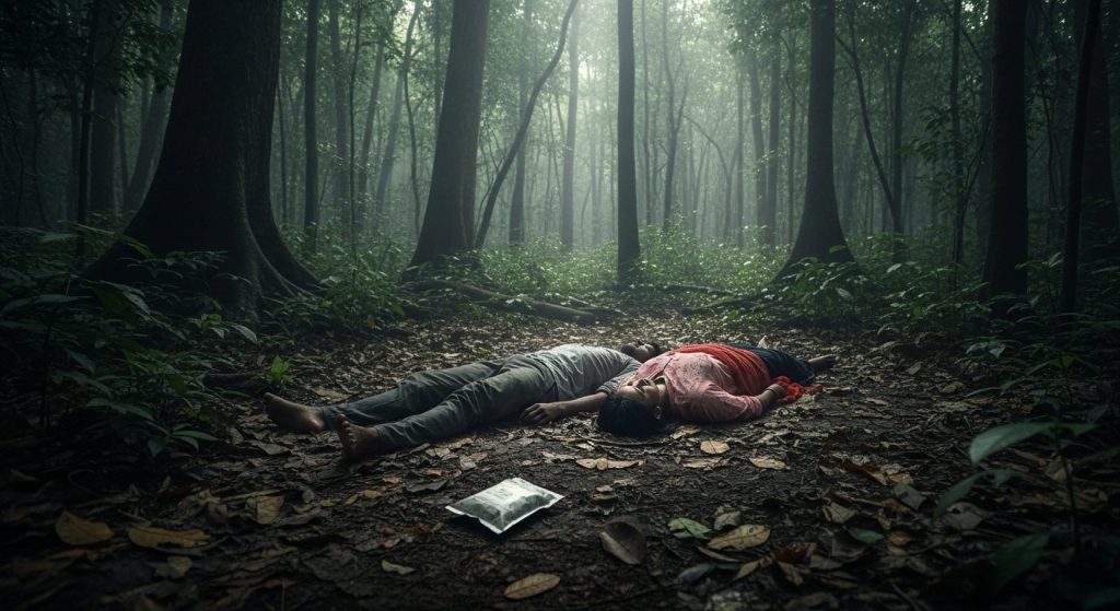 UP: Mutilated bodies of young man and woman found in forest, packet of sulfas found nearby deepens mystery
