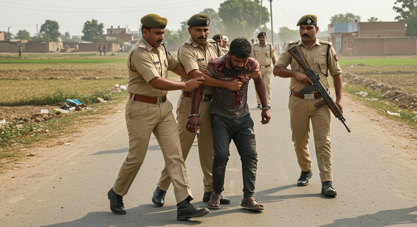 मुजफ्फरनगर में बड़े गैंग का बदमाश डकैती की रेकी करते पकड़ा गया, मुठभेड़ में लगी गोली