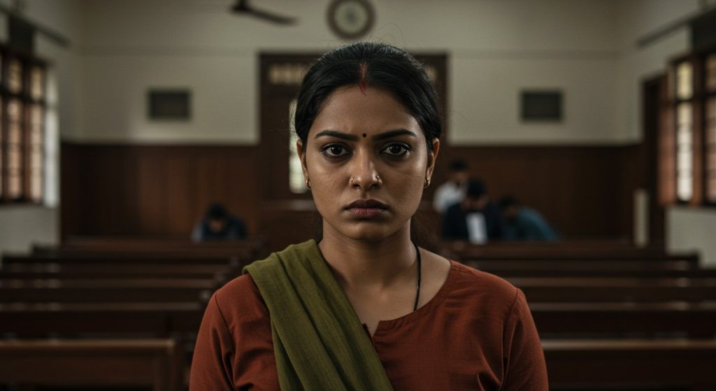 Young woman declares in court: 'I myself eloped with my lover and married him; don't harass his family.'