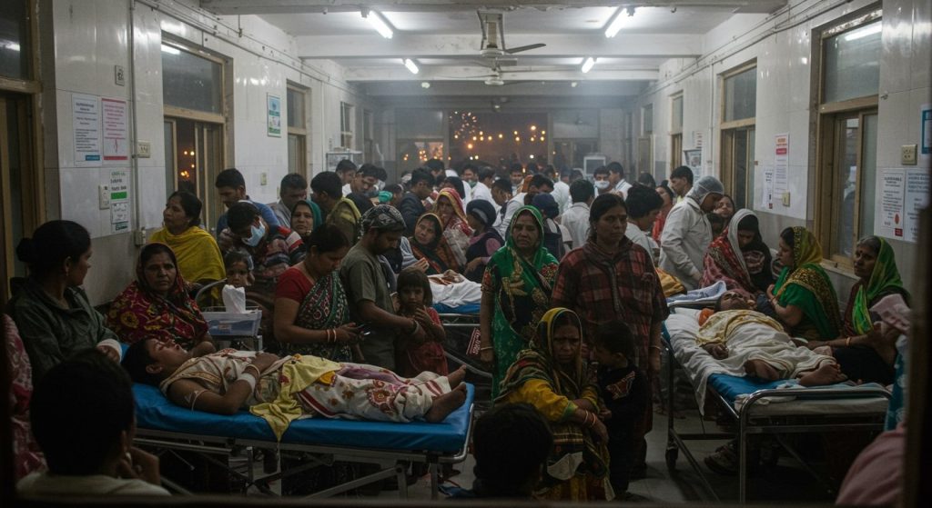 UP: Negligence marred Diwali joy, hundreds of patients hospitalized!