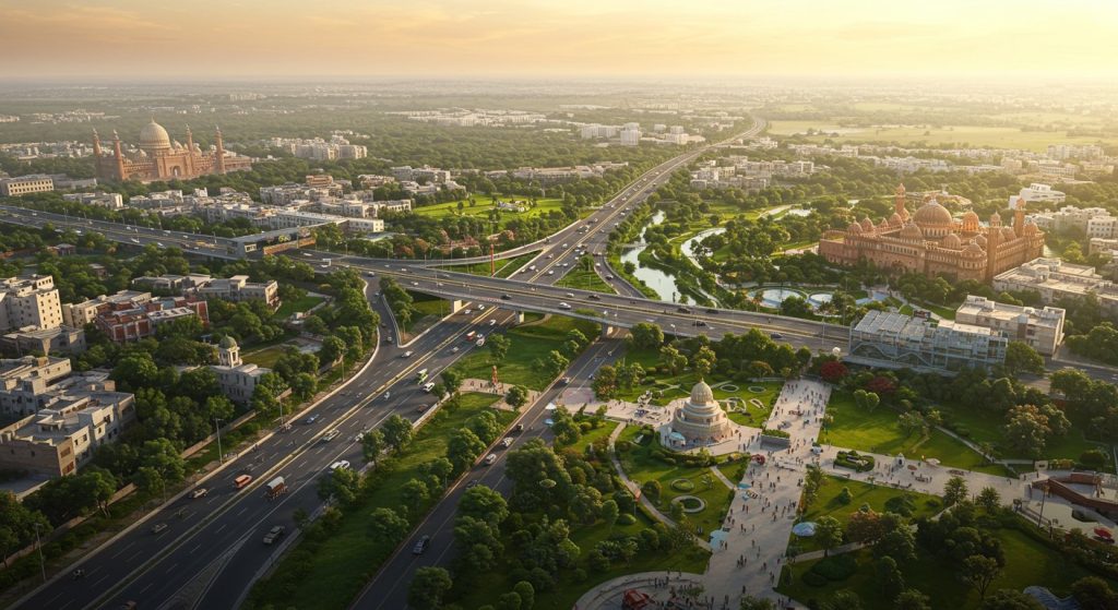 Lucknow along with 6 neighboring UP districts to get a facelift: New UPSCR to be built in 26,000 sq km area.