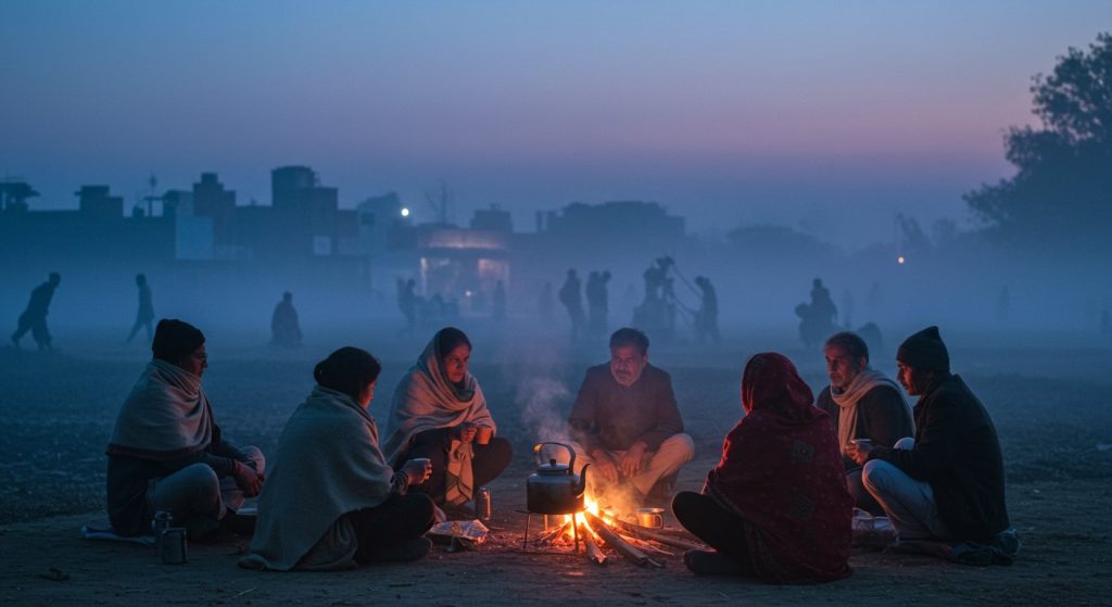 Early onset of winter in UP: Nights turn chilly, minimum temperature at 15 degrees; Find out which district was the coldest.