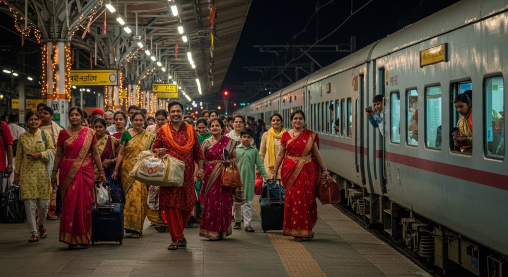 Northern Railway Added 30 Lakh Berths for Diwali-Chhath Puja: 'Booking Closed' Status Won't Show; More Benefit for Purvanchal, Bihar, Jharkhand, and UP