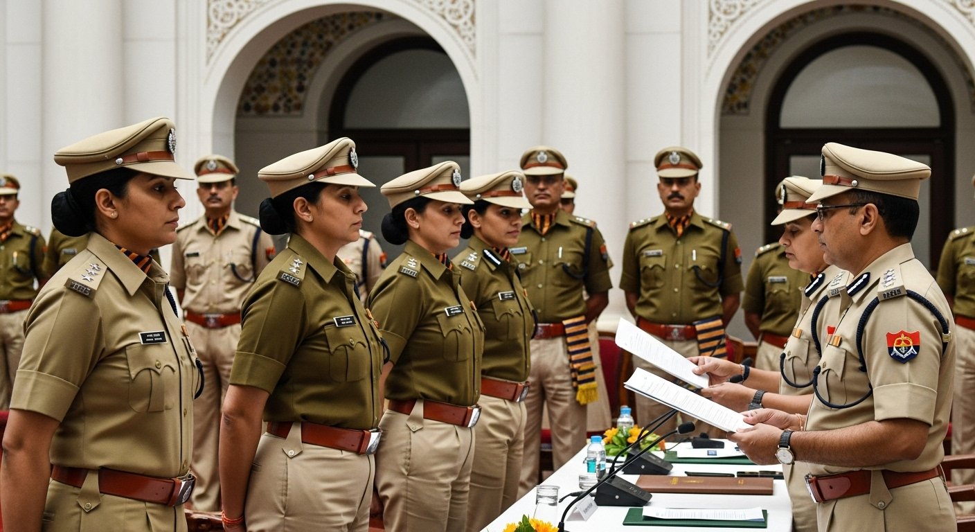 यूपी पुलिस में बड़ा बदलाव: 82 निरीक्षक बने डिप्टी एसपी, मिली नई तैनाती की पूरी सूची
