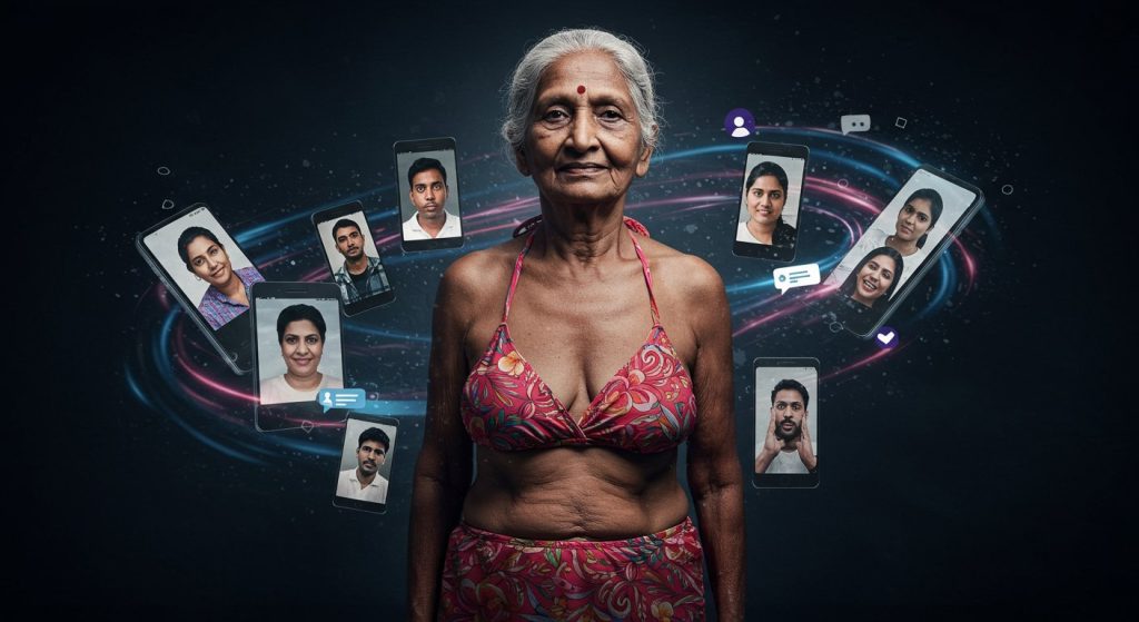 Bikini-clad Grandma's Viral Video: Sparks Debate Storm in Society, Drawing Crude Comments