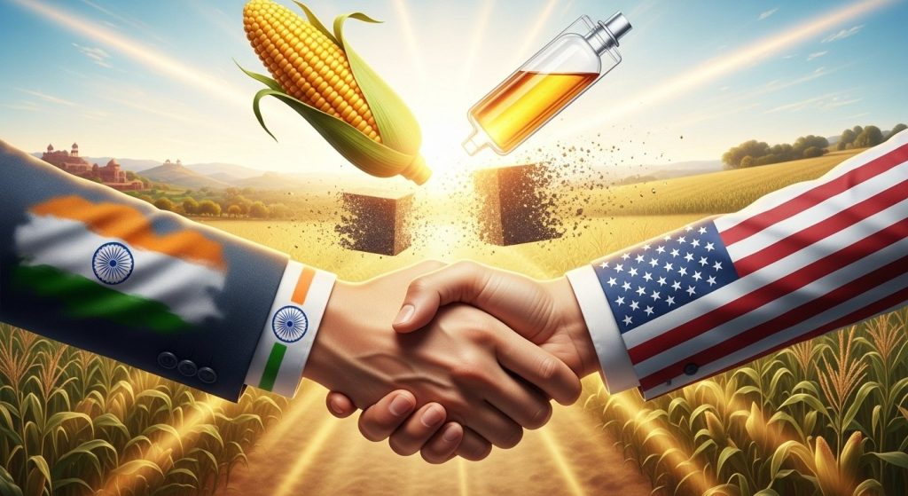 India-US Trade Deal Close: US Tariff to be 15%, Not 50%; India to Boost Corn-Ethanol Purchase