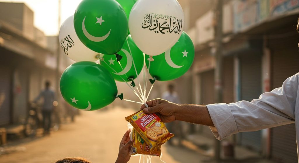 Free Distribution of Pakistani Flag Balloons with Biscuits: Supply Spread from Madhya Pradesh to Rajasthan, Trader from Alot Arrested