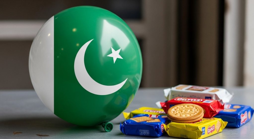 Balloon with Pakistani Independence Day Flag and Biscuits: 'Jashn-e-Azadi' Written in Urdu; Alot Trader Arrested, Says He Brought It From Indore