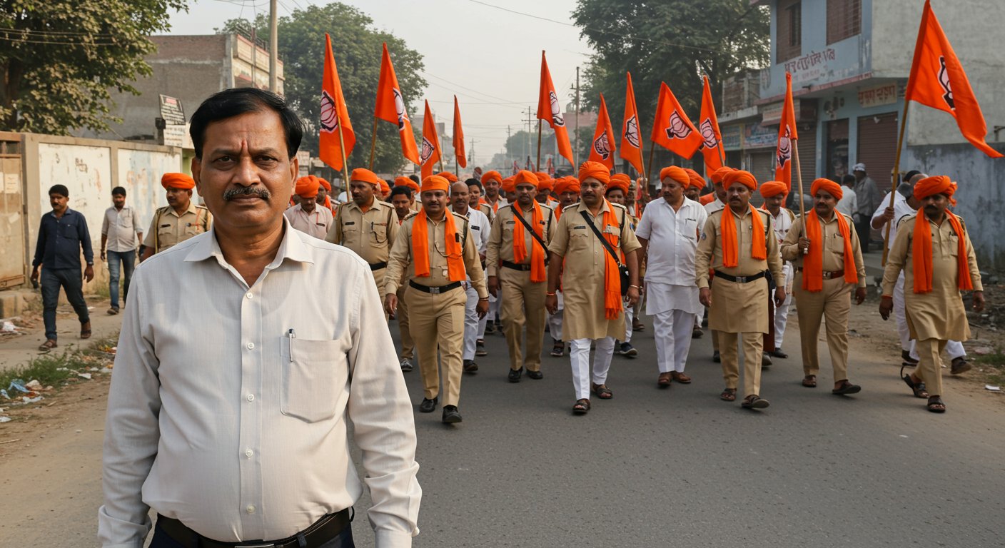 RSS पथ संचलन में शामिल होना पड़ा महंगा: उत्तर प्रदेश में पंचायत विकास अधिकारी सस्पेंड, विभागीय जांच के आदेश