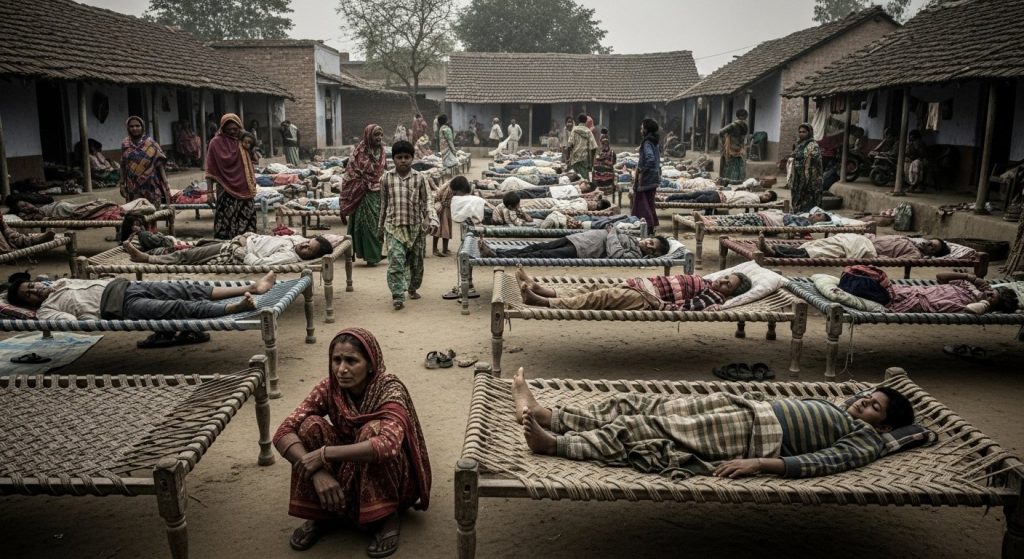 Fever Wreaks Havoc in UP: Two Children Die, Beds Laid Out in Every Home; New Symptoms Emerging