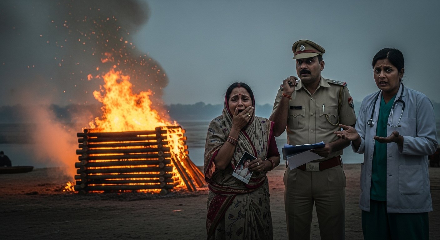 अस्पताल, पुलिस और पत्नी की ‘बड़ी लापरवाही’: भारत की जगह जल गई पंकज की चिता, ऐसे खुला चौंकाने वाला राज़!