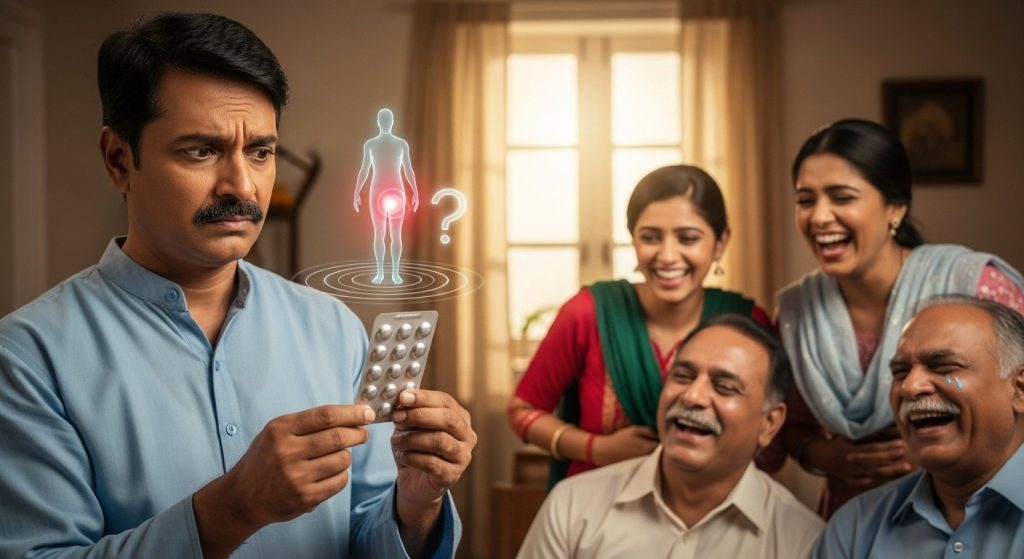"How does medicine know the pain's location?" A man's serious question, the answer sparked laughter - Know the full story.
