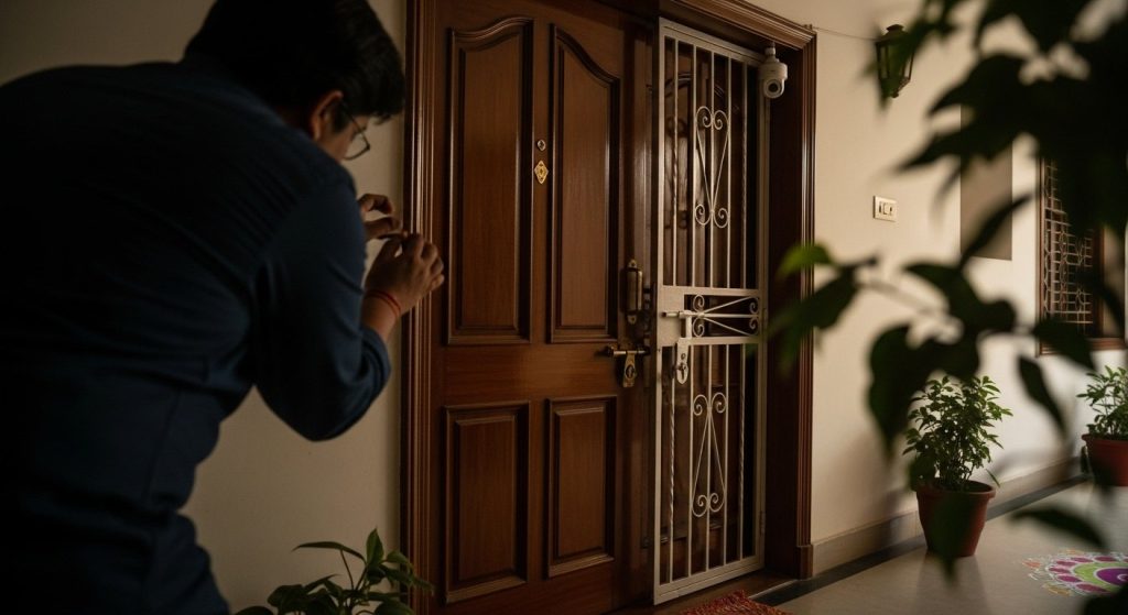 Camera on the Doorstep, Neighbor Was Doing Something So Shocking That People Were Stunned!