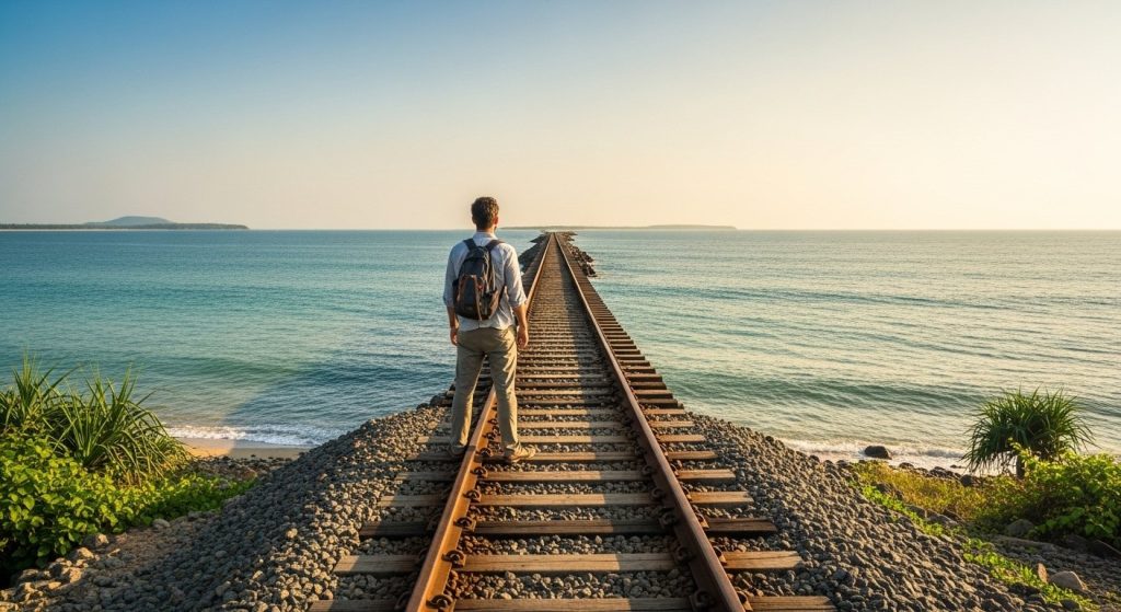 Viral Video: Man Reaches India's 'Last Railway Line' Where Trains Go No Further!