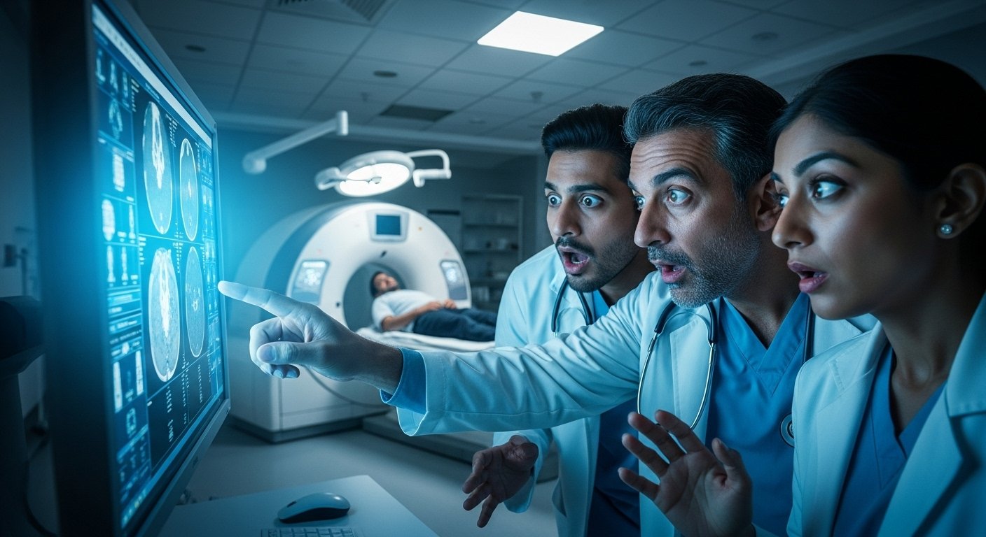 पेट दर्द से तड़प रहे शख्स का हुआ CT स्कैन, रिपोर्ट देख डॉक्टरों के होश उड़े!