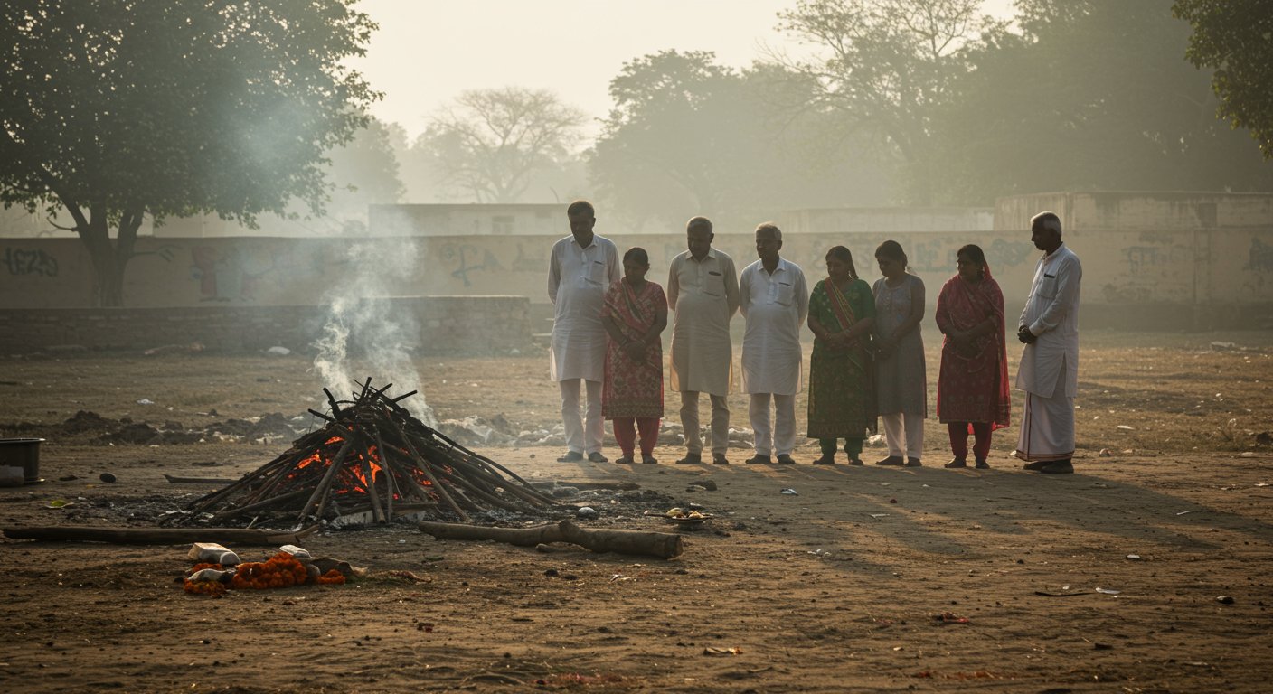असरानी को अंतिम विदाई: गिनती के लोगों के बीच पूरी हुई एक्टर की आखिरी ख्वाहिश, वायरल हुईं तस्वीरें