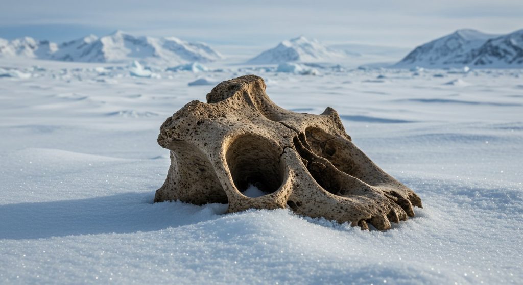 40-Year-Old Skull Mystery: Fragment Found in Icy Desert, Scientists Astounded!
