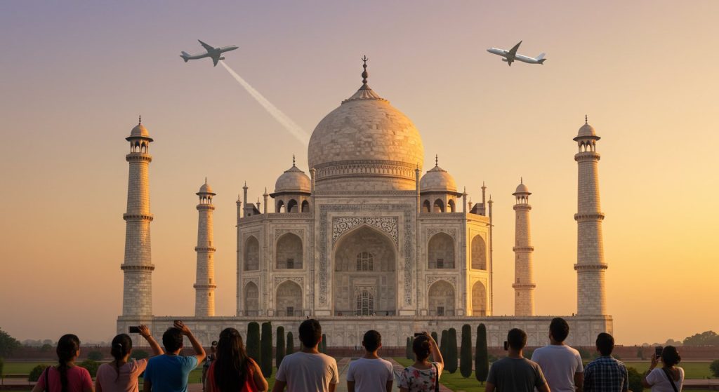 Agra Now Even Closer! Charter and New Flights Make Taj Visits Easy, Schedule Ready