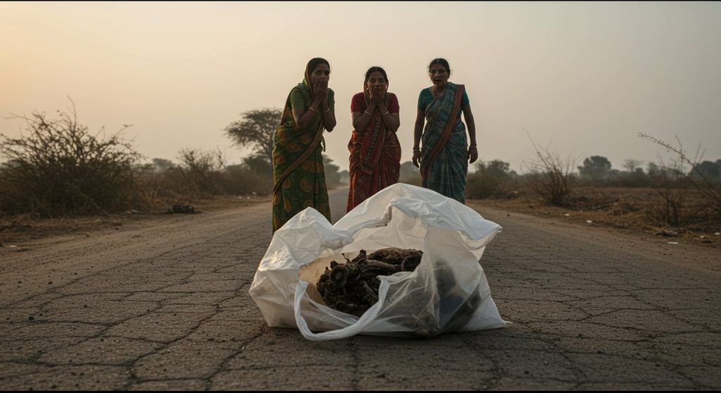 Plastic Bag Found on Deserted Road, People Stunned When They Looked Inside!