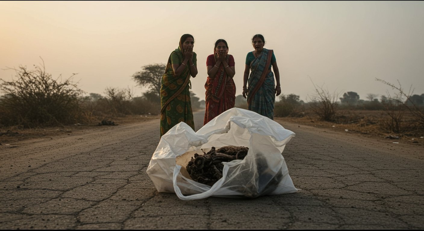 सुनसान सड़क पर मिला प्लास्टिक का थैला, अंदर देखा तो लोगों के होश उड़ गए!