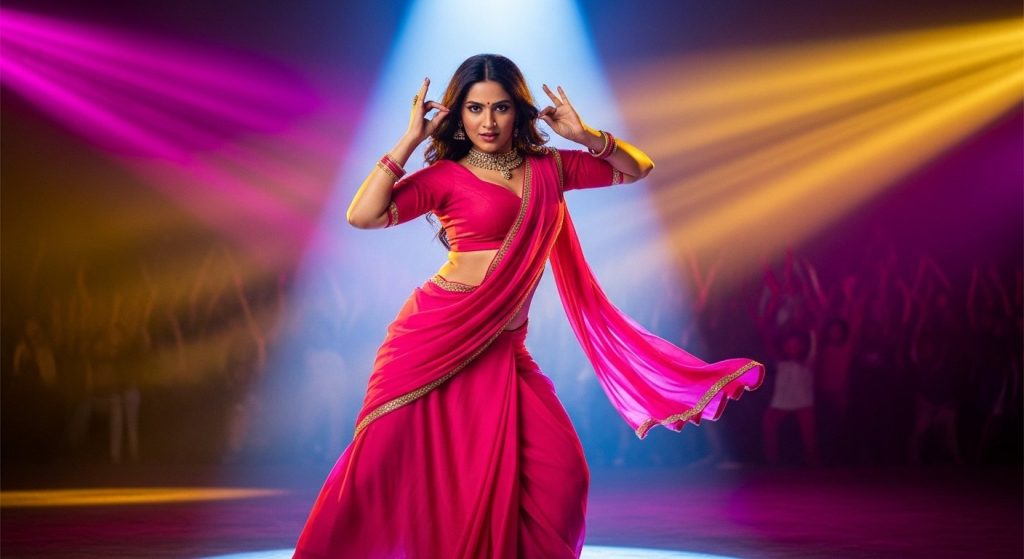 Sensational Dance of 'Poison Baby' in a Pink Saree: Grooved to Malaika Arora's Song, Fans Went Wild!