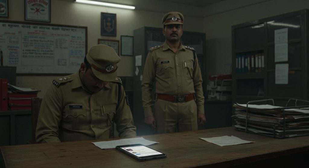 Social media post against SHO: UP Police constables face action, one suspended, another sent to police lines.