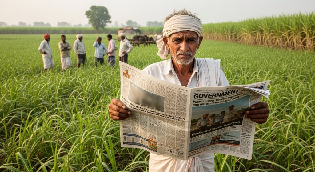 Akhilesh's Jibe at Yogi Government: 'Sugarcane Price Ad Published in English Newspapers, How Will Farmers Read It?'