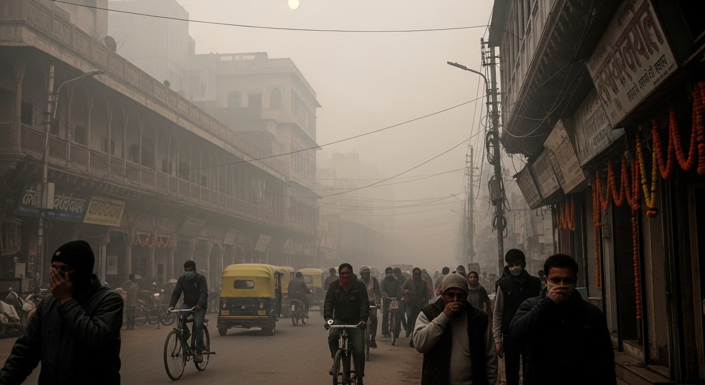 दिवाली के बाद यूपी के इन 5 जिलों में ‘ज़हरीली’ हुई हवा, राजधानी लखनऊ का AQI भी चिंताजनक