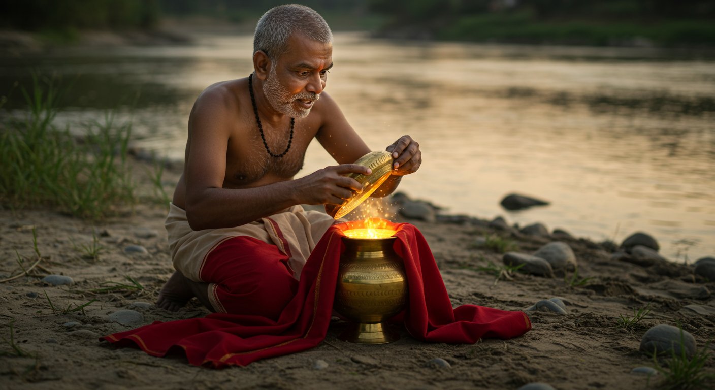 नदी किनारे मिला रहस्यमयी लोटा, खोलते ही एक साधारण शख्स की चमकी किस्मत!