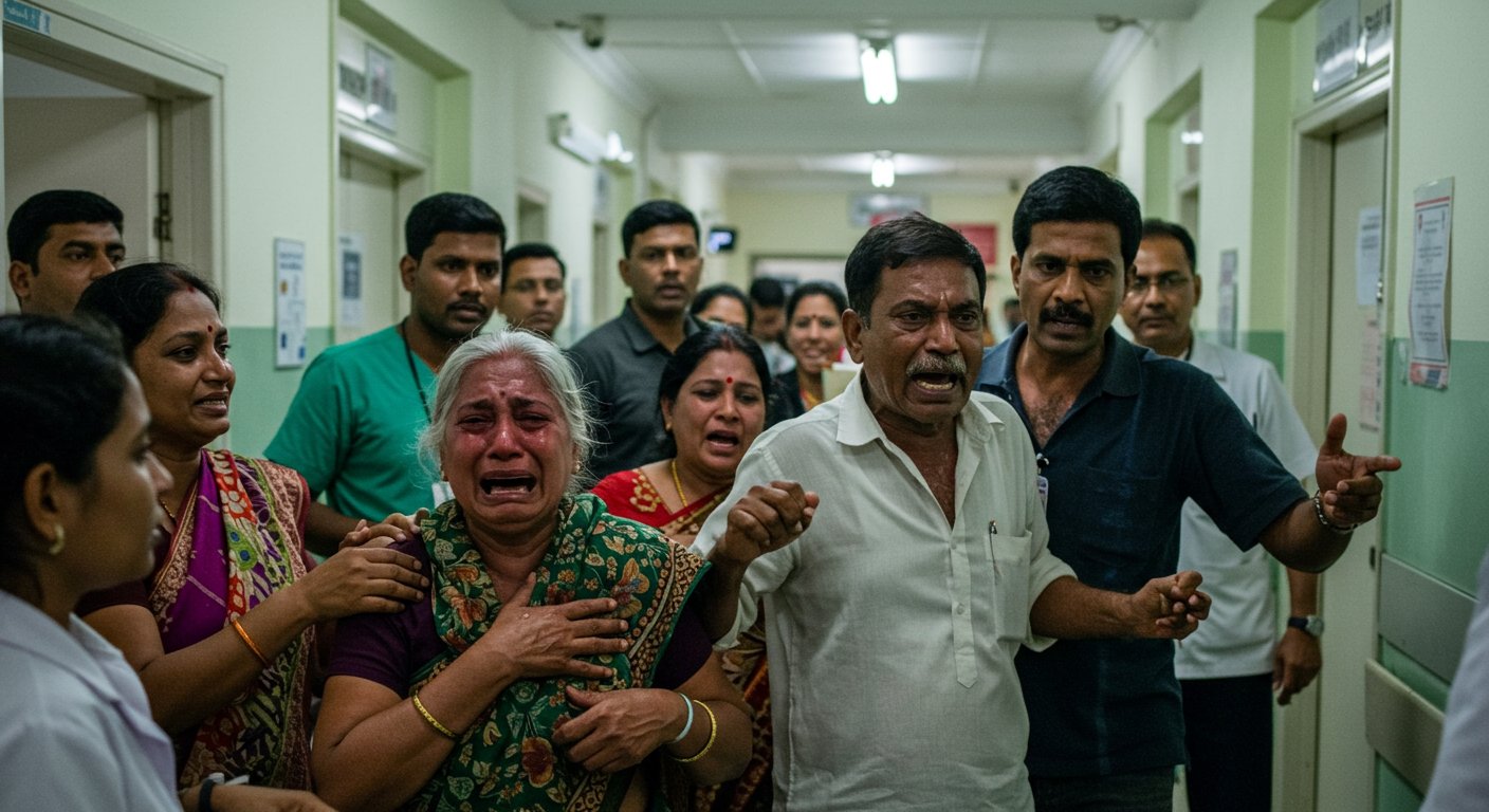 प्रयागराज: एसआरएन अस्पताल में ‘गलत इंजेक्शन’ से युवक की मौत का आरोप, परिजनों का हंगामा