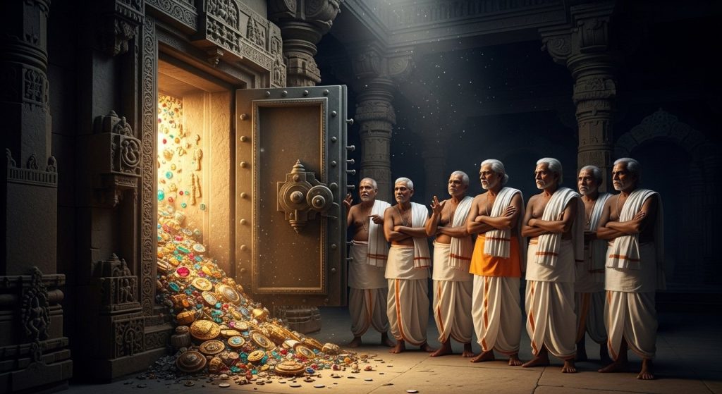 UP: Banke Bihari Temple's mysterious treasure to be unlocked after 54 years! Strong outrage among Goswamis, find out why?