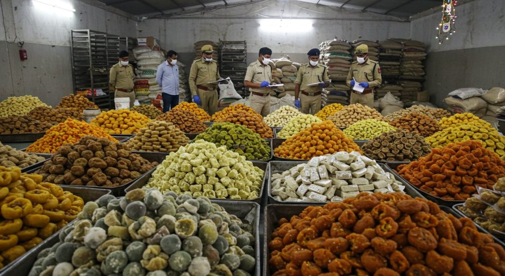 Major Expose in UP Before Diwali: 5000 kg Rotten Sweets Seized, Poison Being Made from Stale Ghee-Khoya!