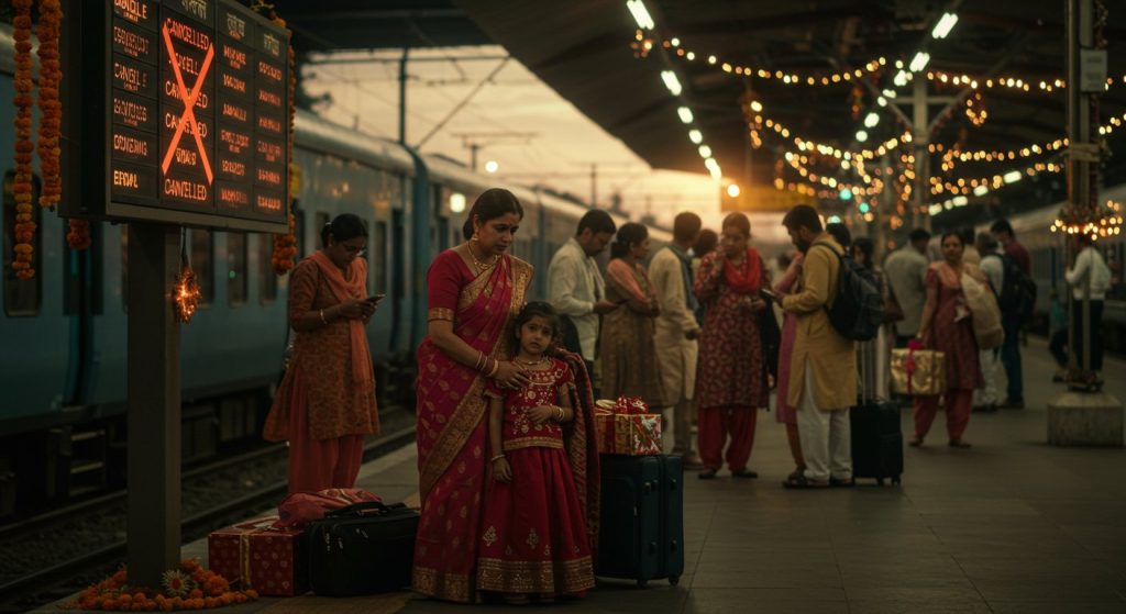 Railways' Big Blow Ahead of Diwali: Several Trains to Gorakhpur Cancelled, Passenger Difficulties Increase