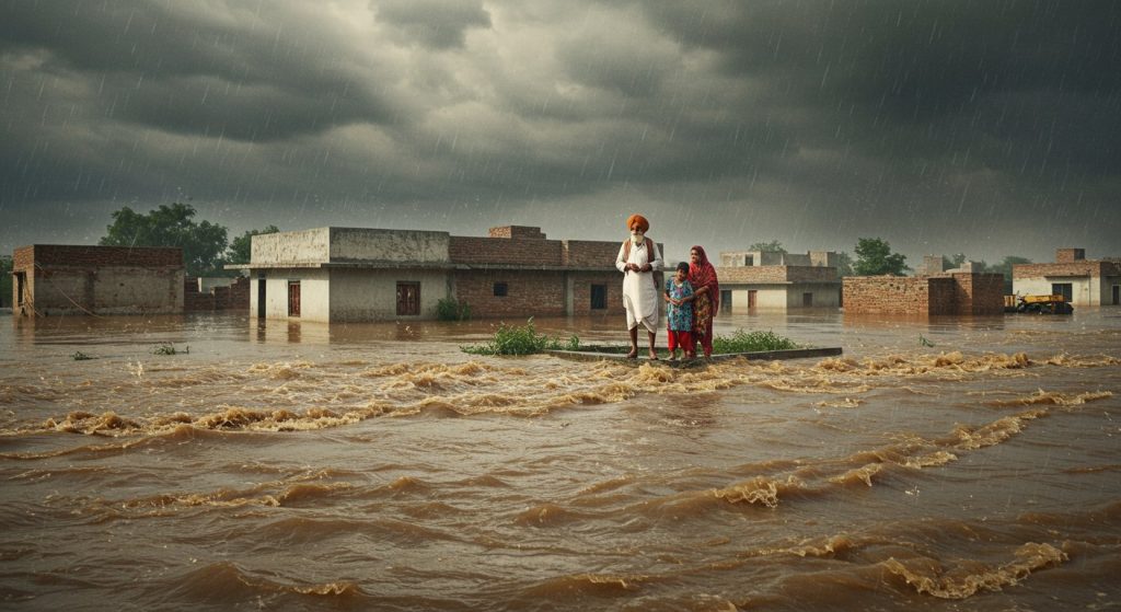 Renewed Flood Threat Looms in Punjab: 13 Districts on Alert, 80,000 Cusecs Water Released from Bhakra-Thien Dam