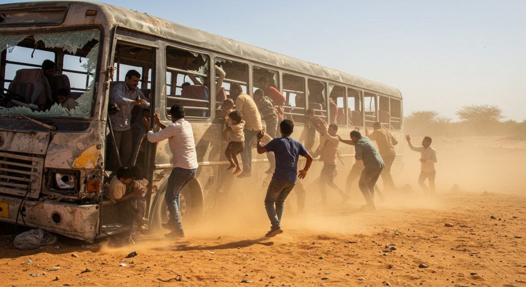 Rajasthan Bus Accident: Children Thrown From Windows To Safety, People Jumped Out Themselves; Pilibhit's Javed Narrates Eyewitness Account.