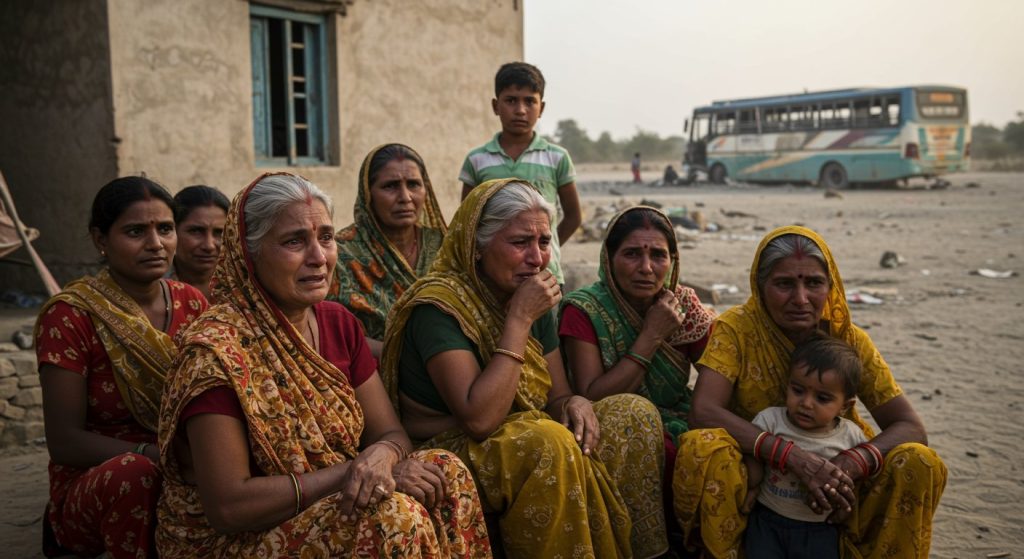 Horrific Bus Accident in Rajasthan: 3 Pilibhit Laborers Killed; Families Plunged into Mourning and Chaos