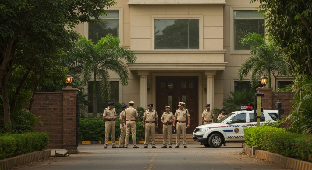 Bomb threat to Rajinikanth and Dhanush's residences, email found fake in police investigation.