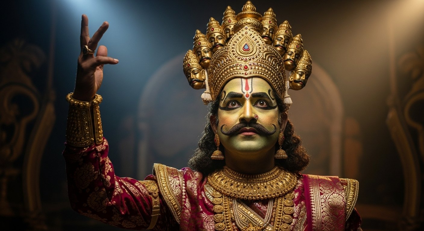 रामलीला के रावण बोले: “राम की भक्ति ही मेरे पात्र में जान फूंकती है” – कलाकारों के अनोखे अनुभव